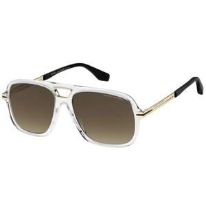 NWT Marc Jacobs Clear Aviator Sunglasses